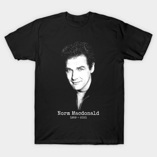 Tribute To Norm MacDonald // 90s Aesthetic Design T-Shirt